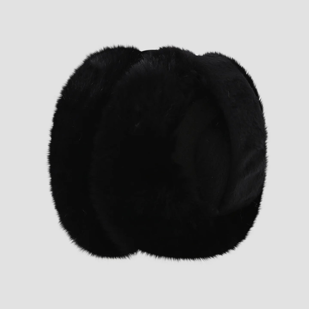 Fiorenza foldable plush earmuffs, Black