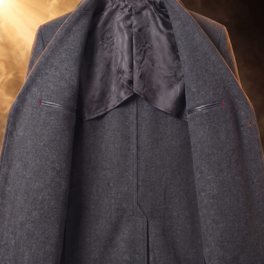 Oscar Big and Tall Wool Overcoat for Men