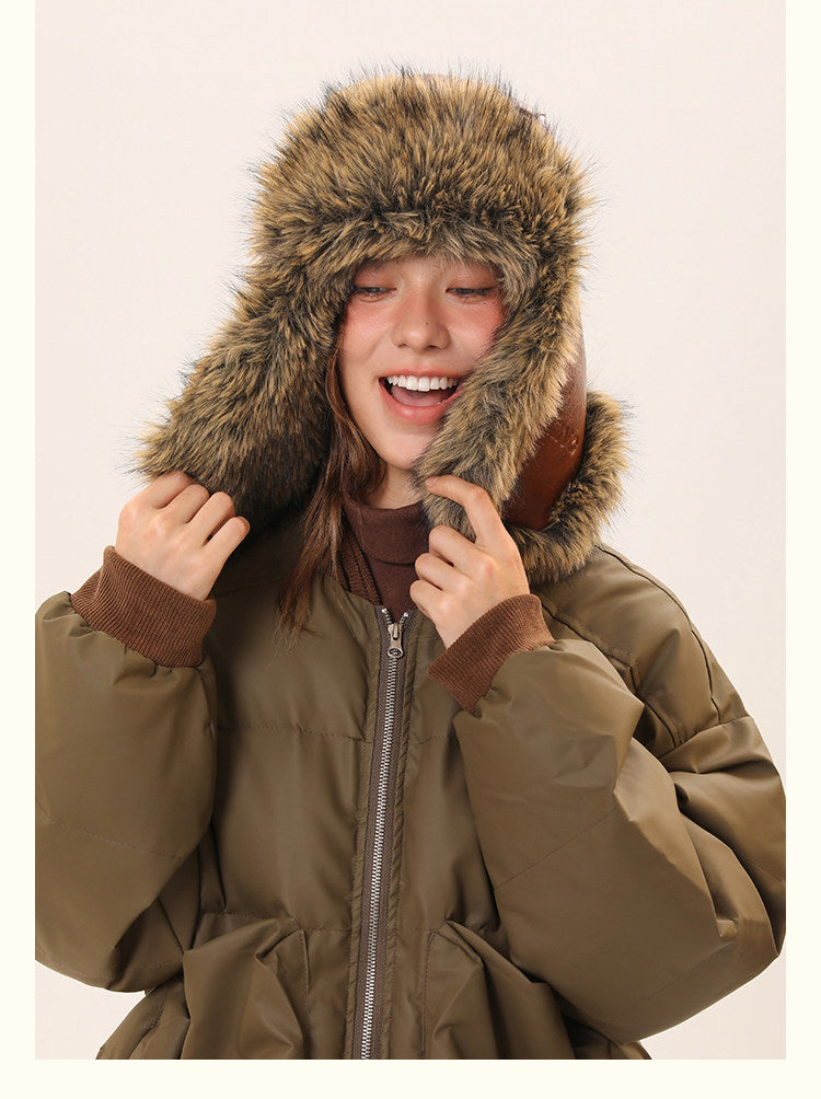 Simonetta Trapper Hat with Ear Flaps for Women