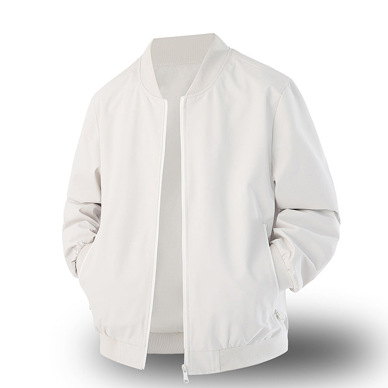 Ugo bomber jacket, Off-White Baseball Collar, front