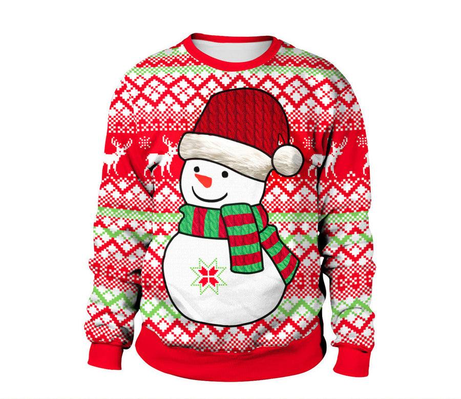 Orazio Printed Ugly Christmas Sweater for Men