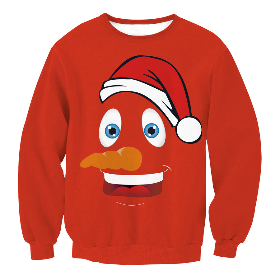 Orazio Printed Ugly Christmas Sweater for Men