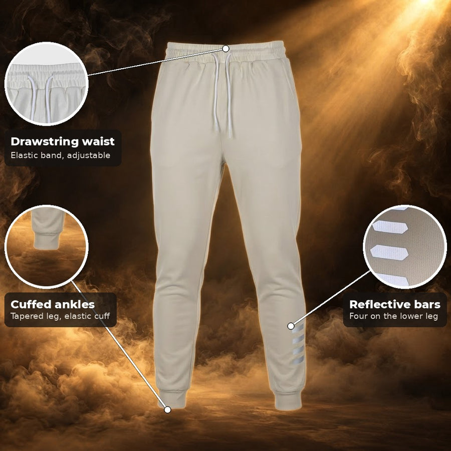 Enrico Reflective Detail Jogger Sweatpants for Men