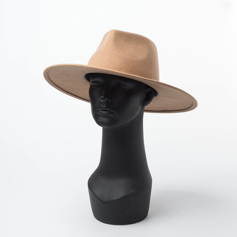 Battista Wool Wide Brim Fedora for Men and Women
