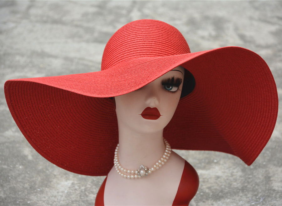 Nicoletta Wide Brim Straw Sun Hat for Women