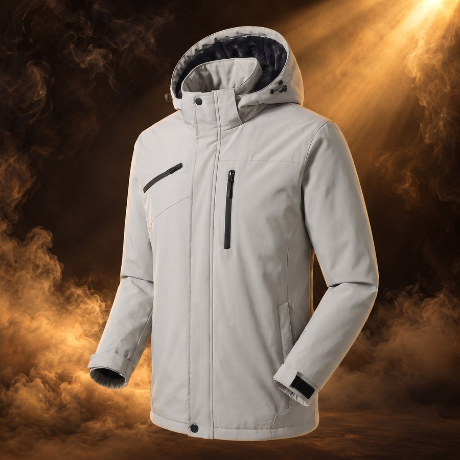 Sebastiano Waterproof Hooded Windbreaker Jacket for Men