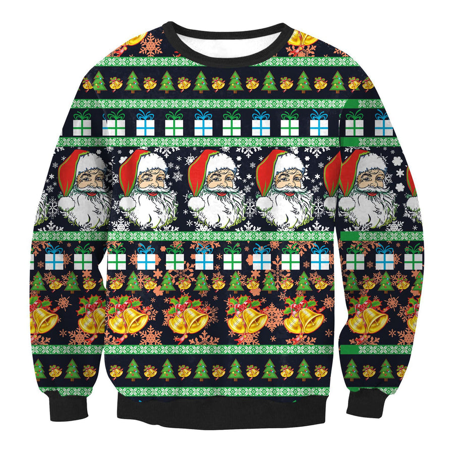 Orazio Printed Ugly Christmas Sweater for Men