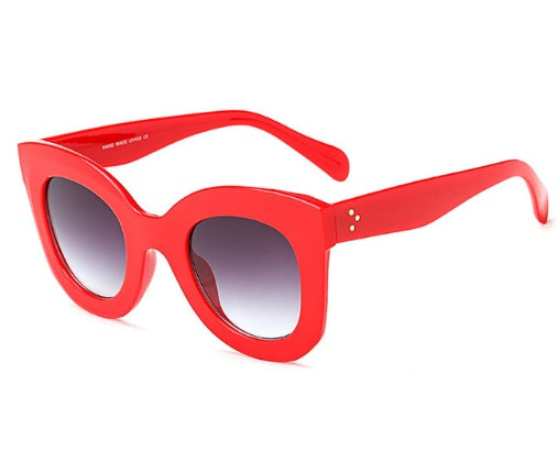 Melania Oversized Cat Eye Gradient Sunglasses for Women