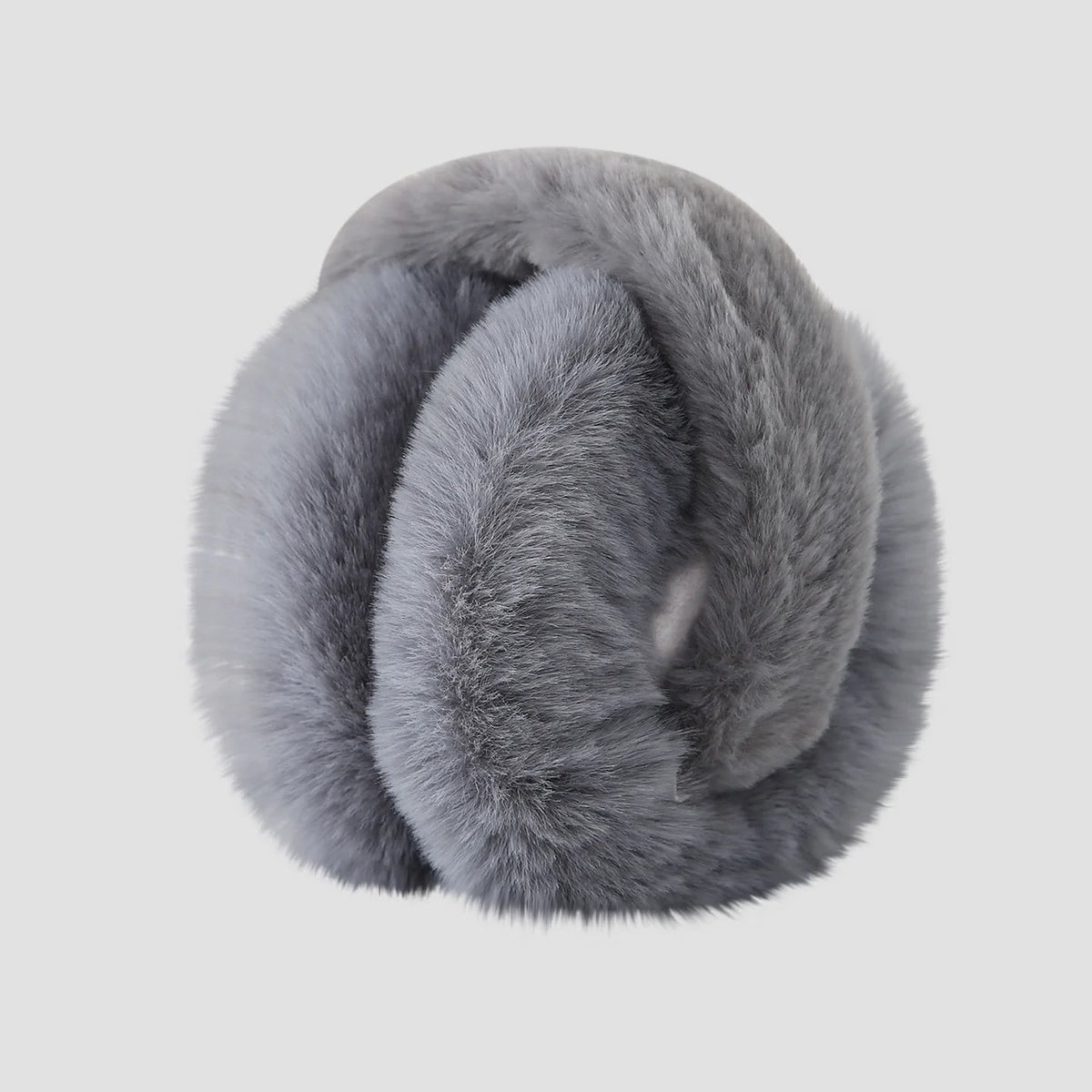 Fiorenza foldable plush earmuffs, Gray
