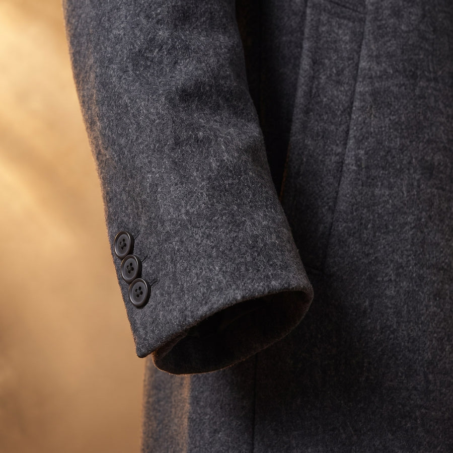 Oscar Big and Tall Wool Overcoat for Men