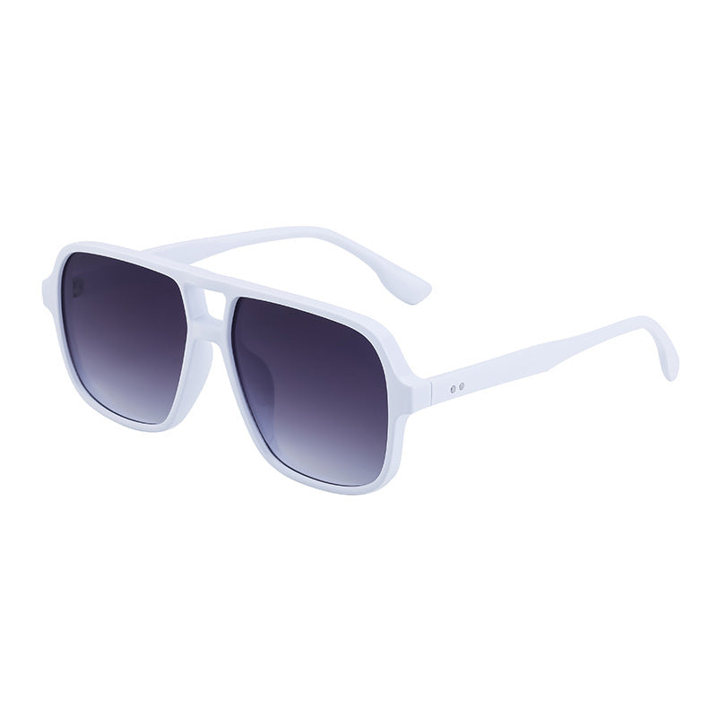 Dionisio Double Bridge Square Aviator Sunglasses for Men and Women