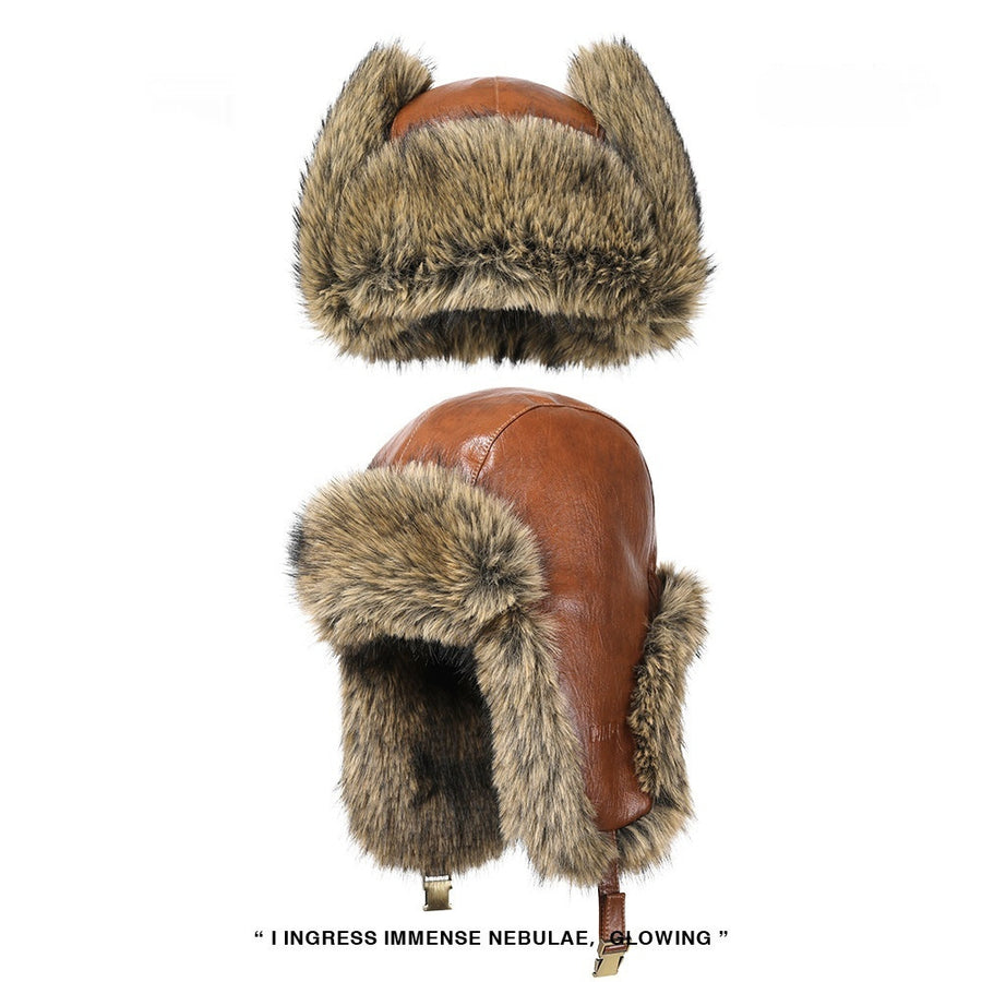 Simonetta Trapper Hat with Ear Flaps for Women