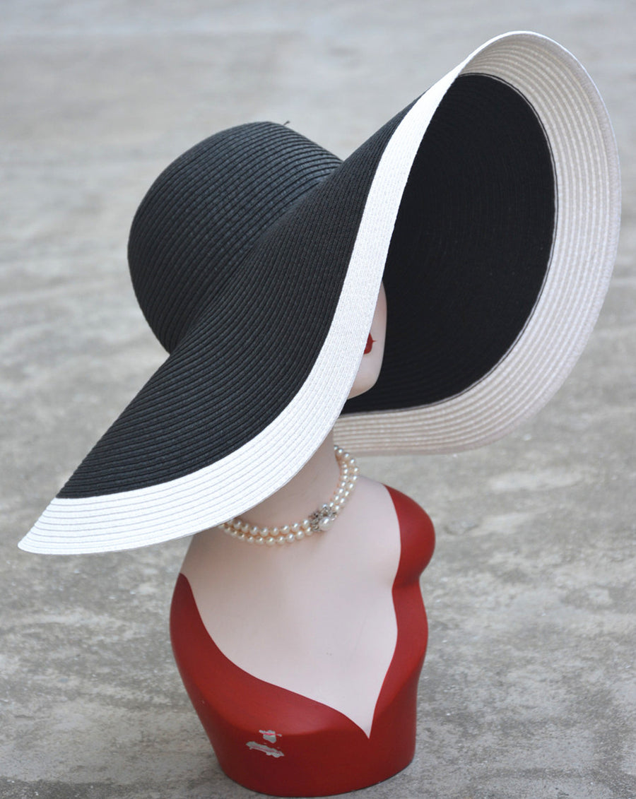 Nicoletta Wide Brim Straw Sun Hat for Women