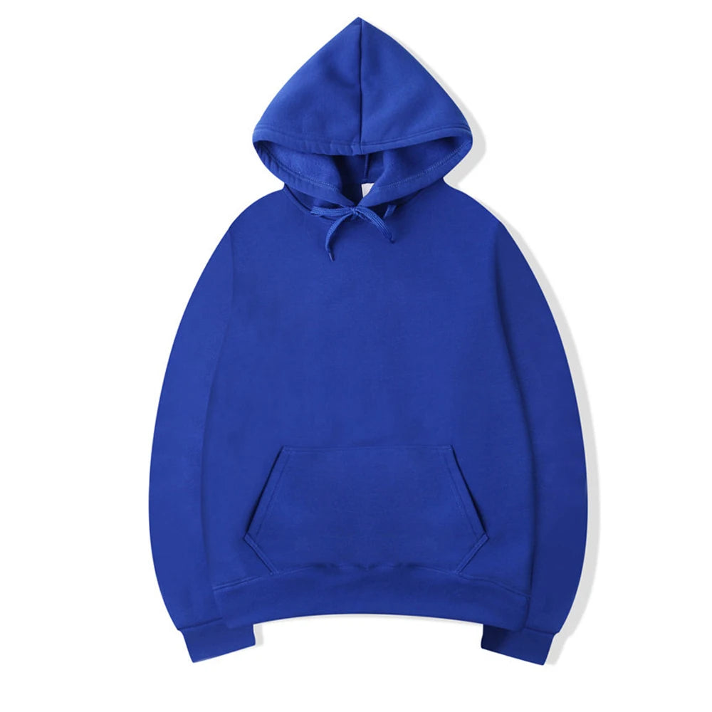 Alessio Classic Pullover Hoodie for Men in blue
