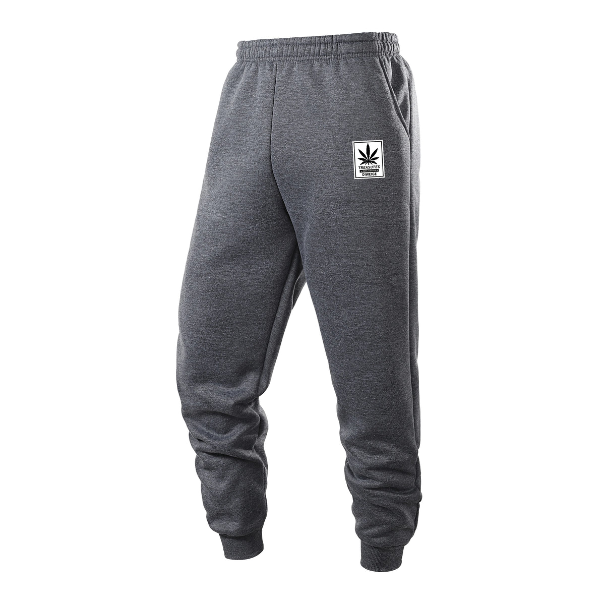 Ubaldo Sherpa Lined Fleece Jogger Sweatpants for Men - alternate view
