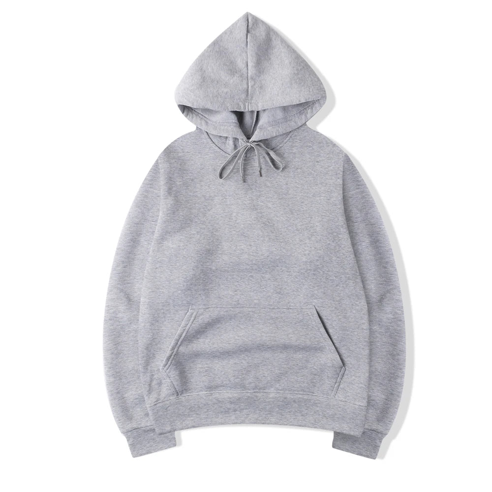 Alessio Classic Pullover Hoodie for Men in gray