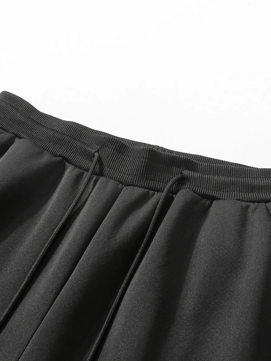 Manfredi Wool Fleece Lined Jogger Sweatpants for Men