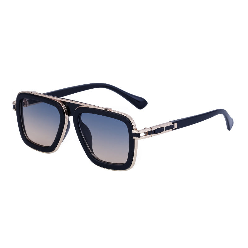 Fulvio Retro Square Sunglasses for Men and Women