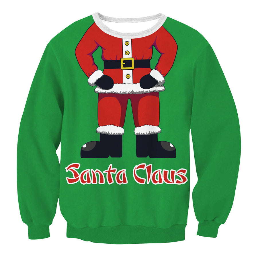 Orazio Printed Ugly Christmas Sweater for Men