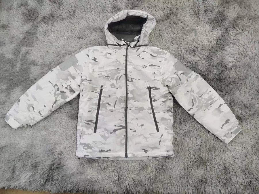 Thierry Hooded Waterproof Padded Tactical Jacket for Men