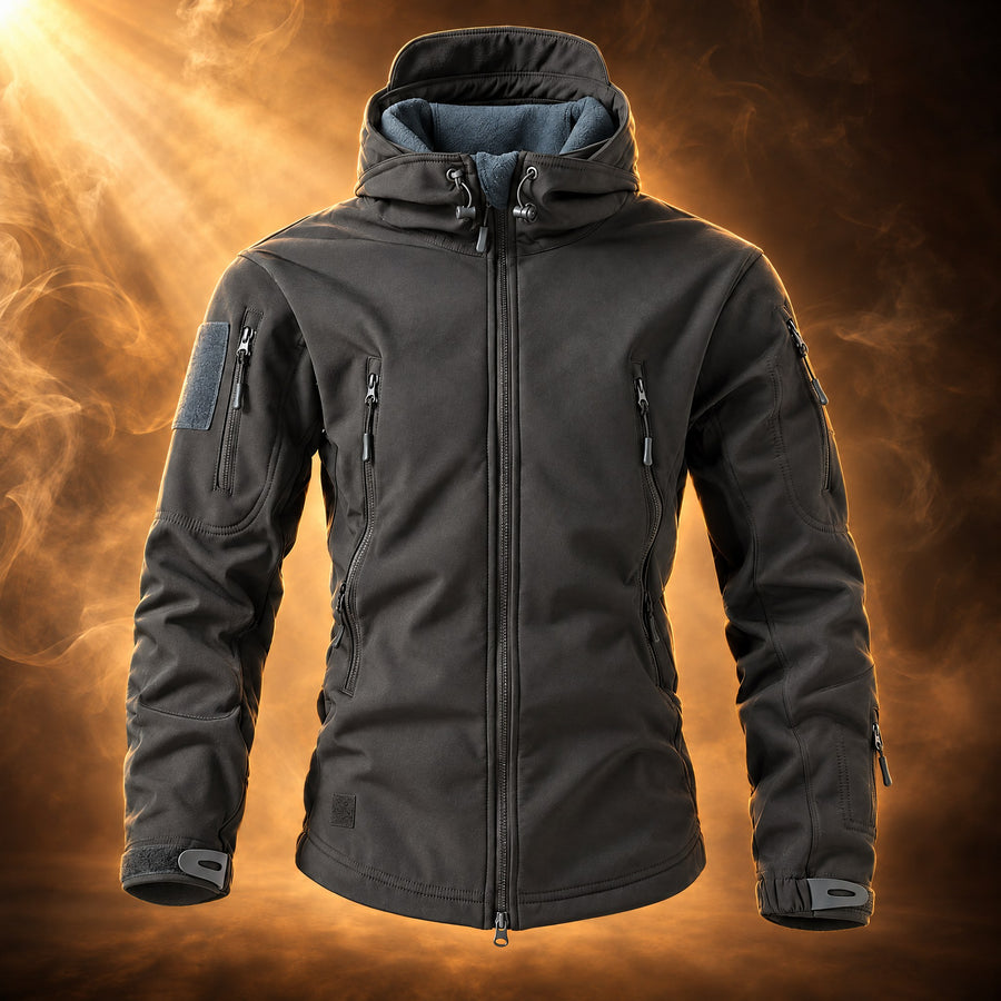 Domenico Fleece Lined Hooded Softshell Jacket for Men