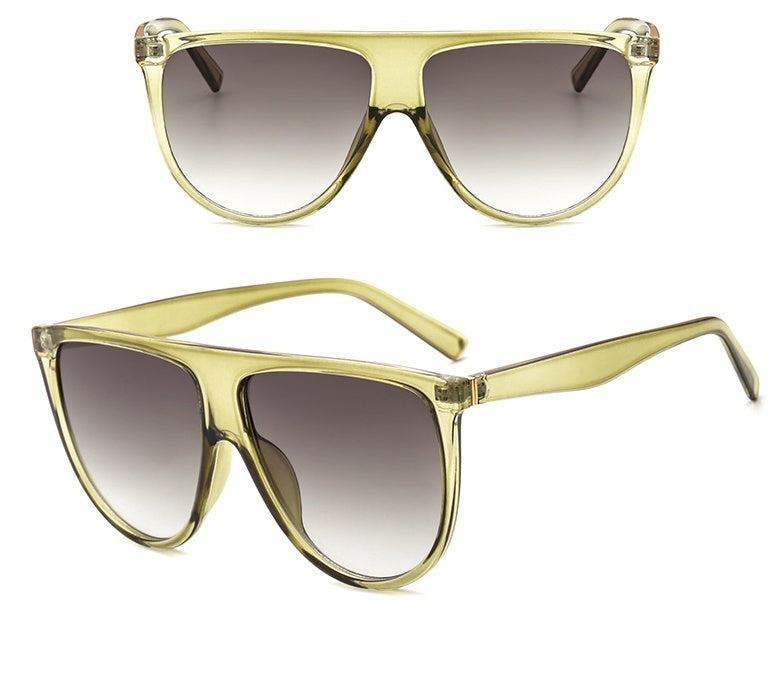 Esmeralda Flat Top Gradient Sunglasses for Women and Men