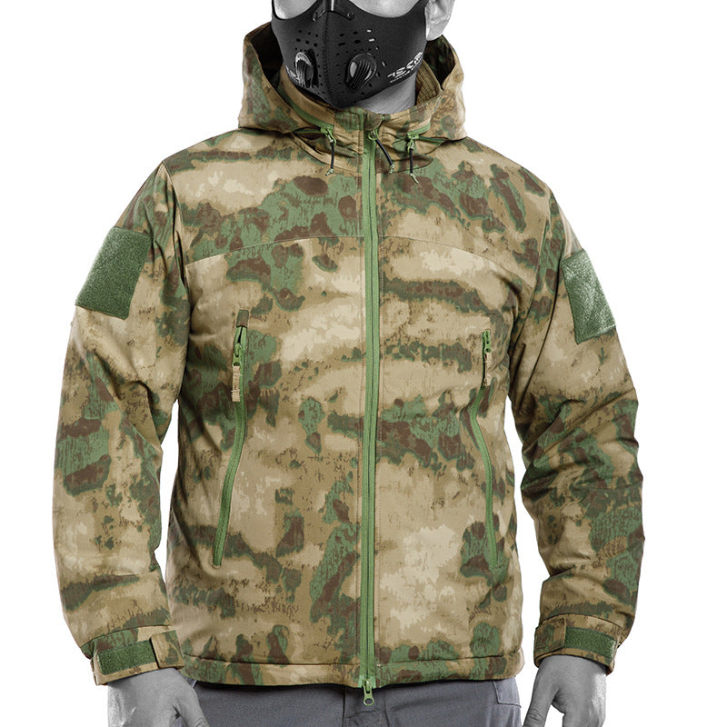 Thierry Hooded Waterproof Padded Tactical Jacket for Men