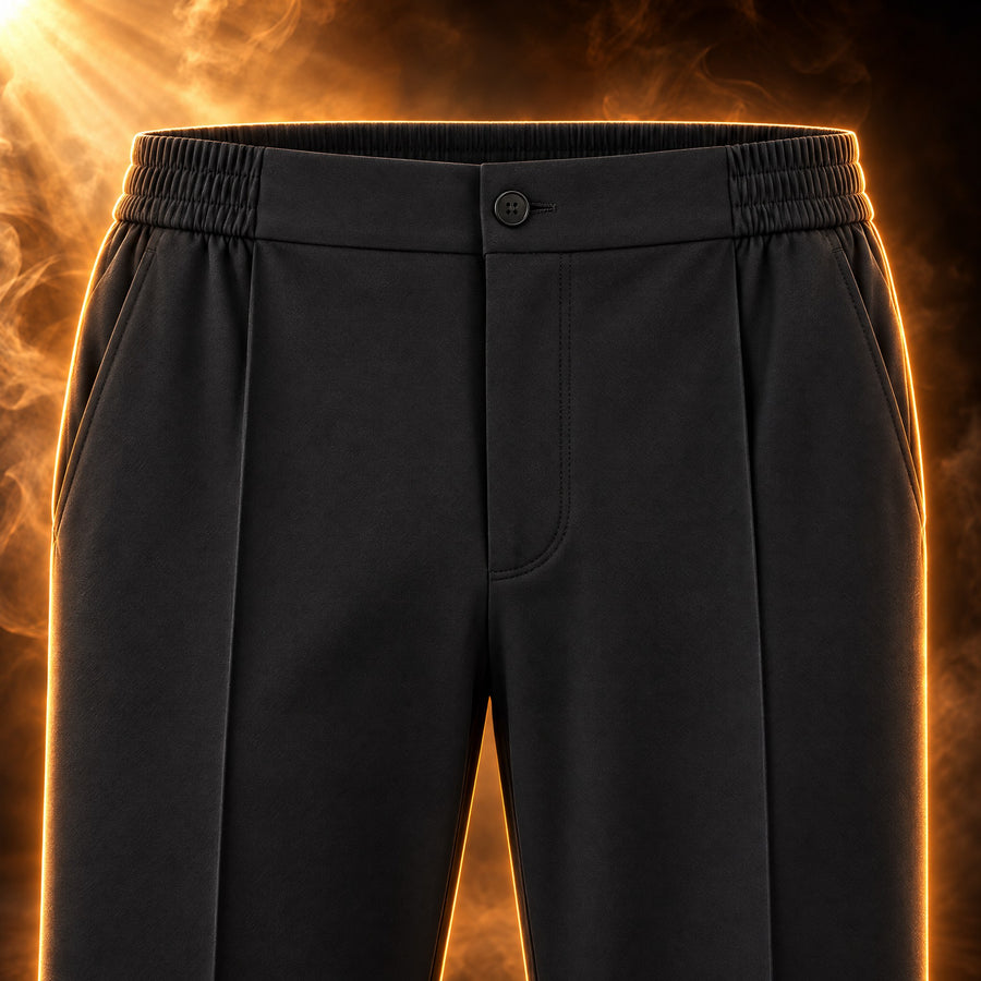 Gaspard Short Sleeve Polo and Trousers Set for Men