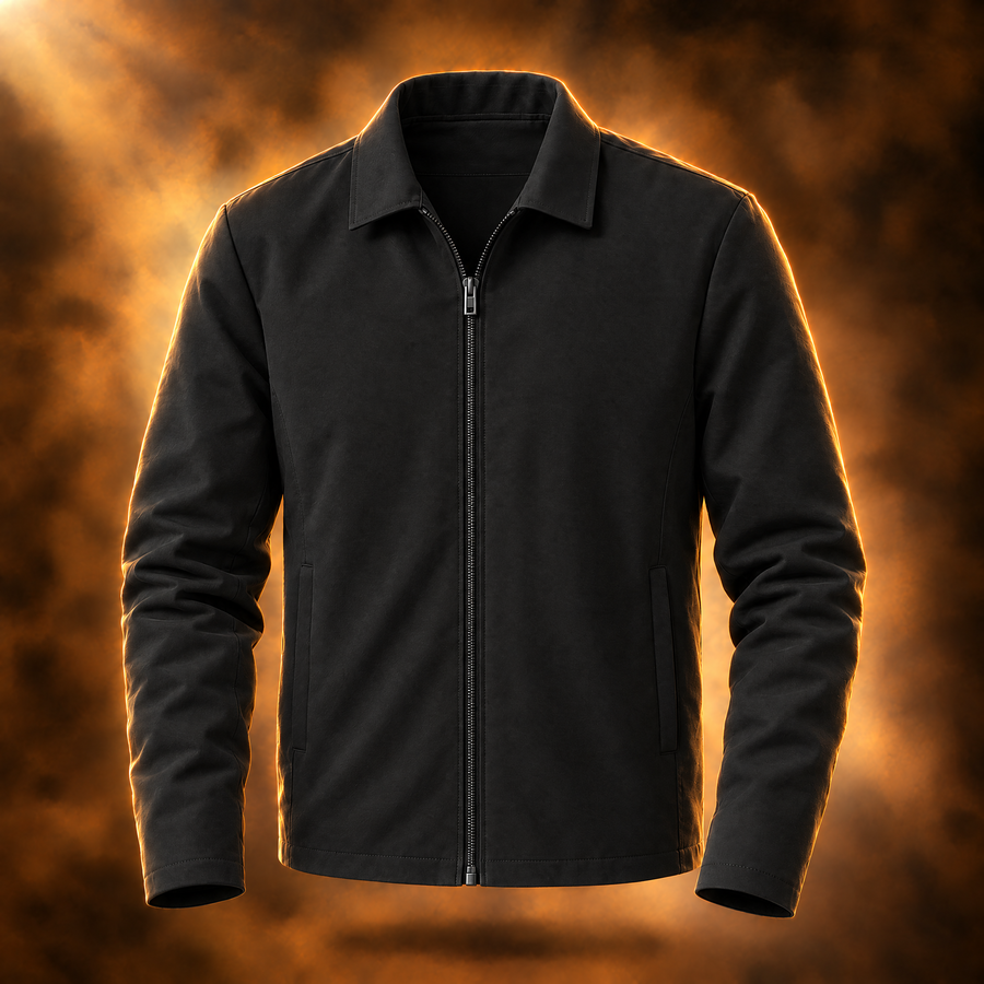 Lucien Wrinkle Resistant Lightweight Zip Jacket for Men