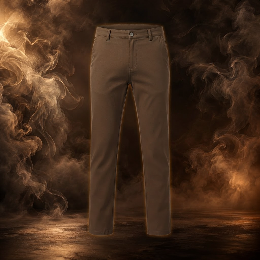 Luciano Stretch Cotton Slim Straight Chino Pants for Men