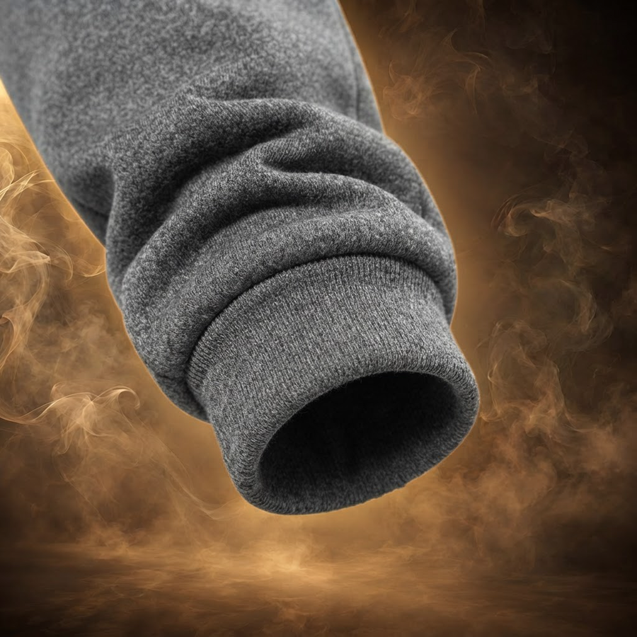 Manfredi Wool Fleece Lined Jogger Sweatpants for Men