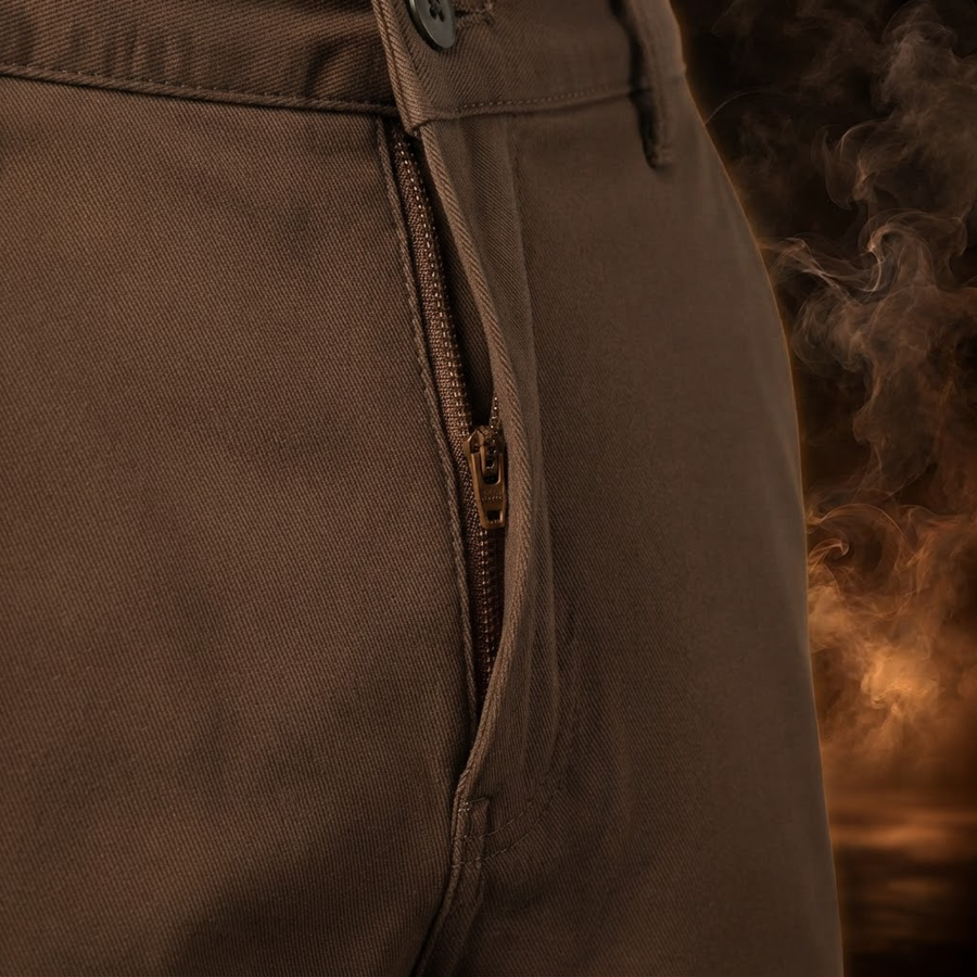 Luciano Stretch Cotton Slim Straight Chino Pants for Men