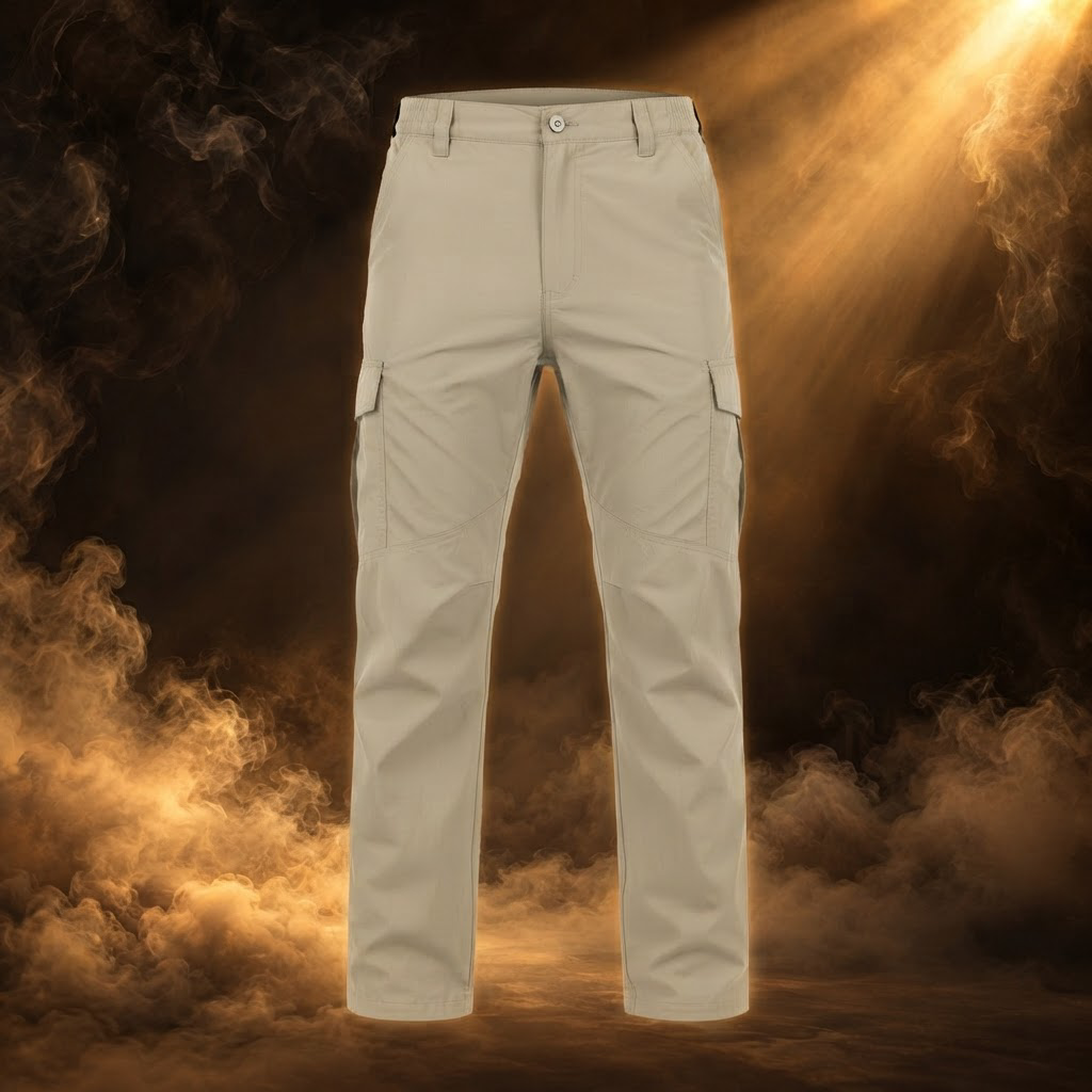 Ivo tactical cargo pants in Khaki