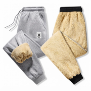 Ubaldo Sherpa Lined Fleece Jogger Sweatpants for Men