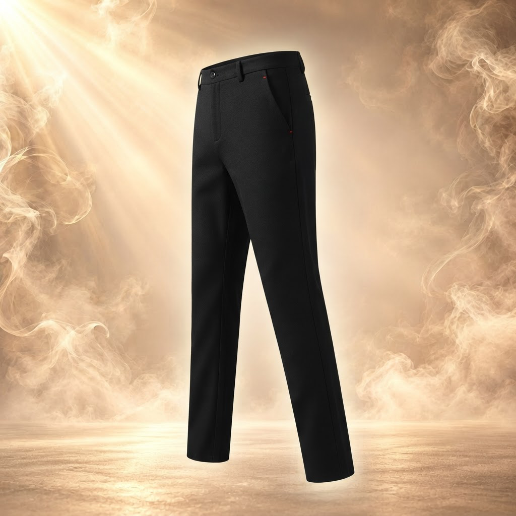 Pasquale Slim Fit Straight Leg Dress Pants for Men - side view