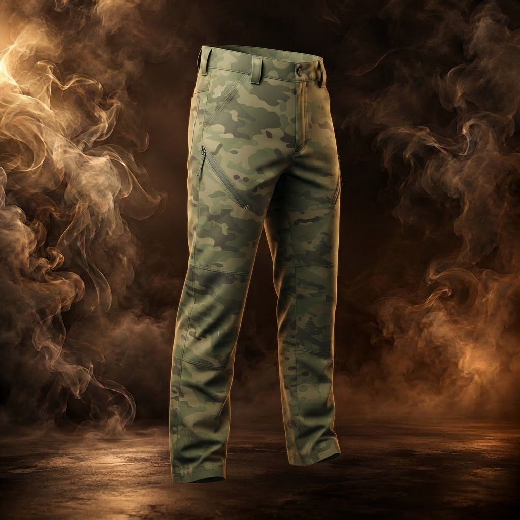 Silvano Waterproof Tactical Cargo Pants for Men - side view