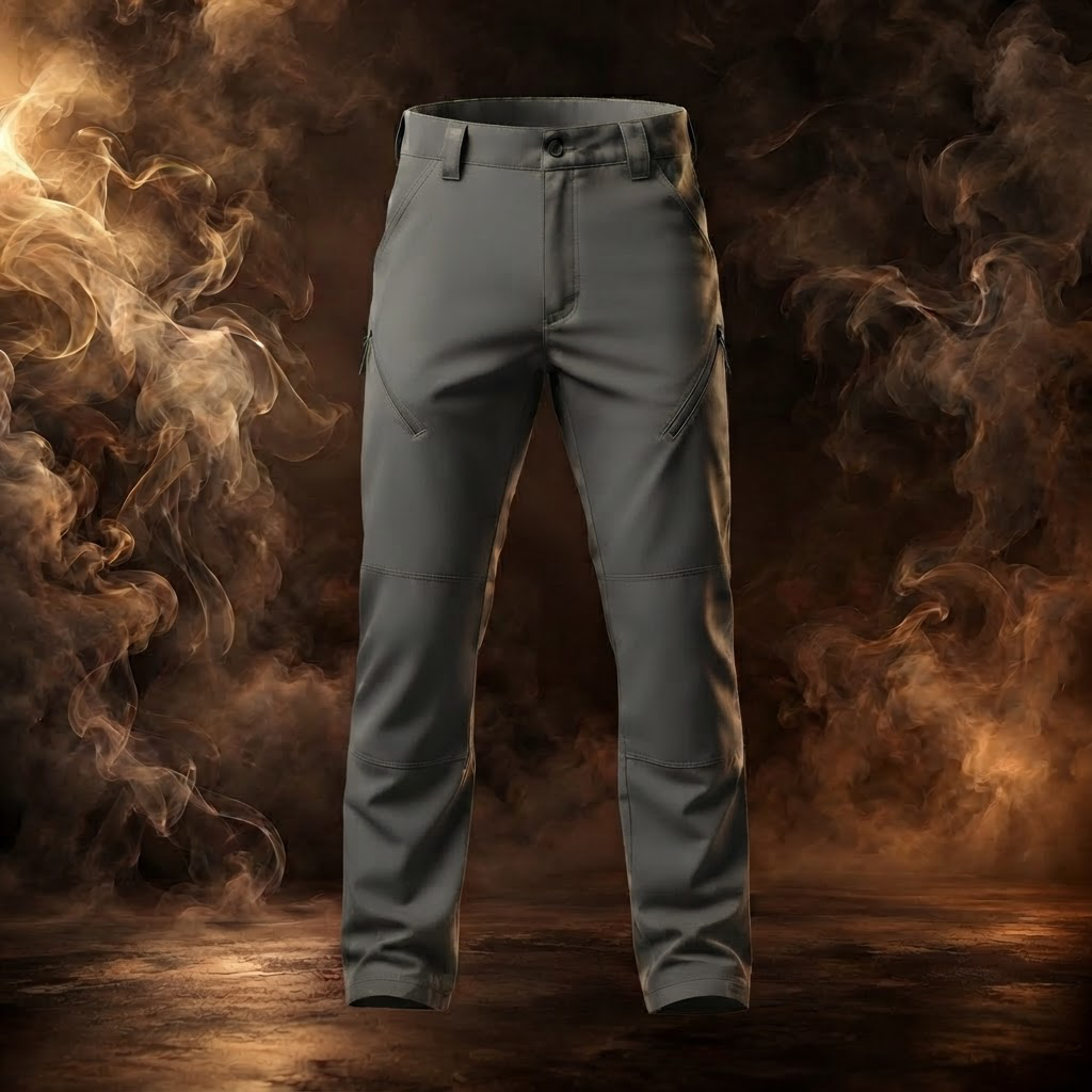 Silvano Waterproof Tactical Cargo Pants for Men - Dark Gray
