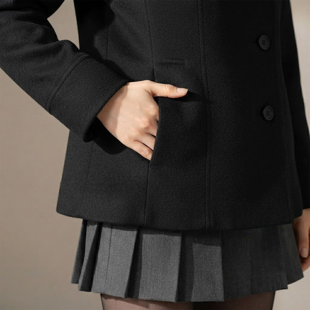 Close-up of the Cosima jacket's pocket