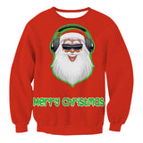 Red DJ Santa