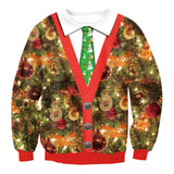 Green Christmas Tree Tie