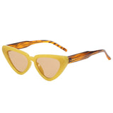 Yellow Frame Brown Lens