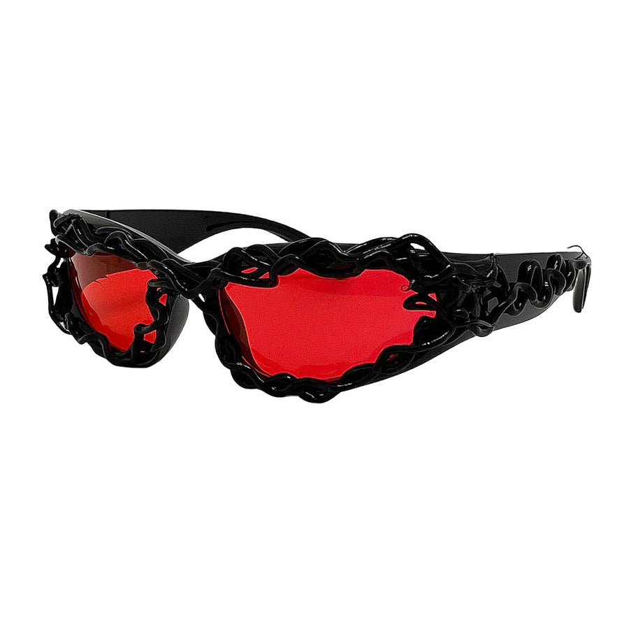 Cirillo Sculpted Wraparound Sunglasses for Men and Women