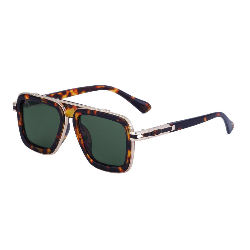 Fulvio Retro Square Sunglasses for Men and Women
