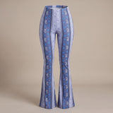 Denim Blue Paisley