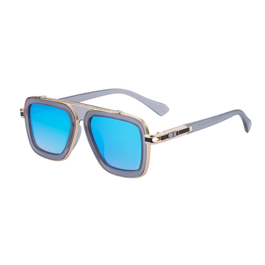 Fulvio Retro Square Sunglasses for Men and Women