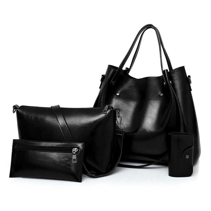 Mirella Four Piece Tote Handbag Set for Women