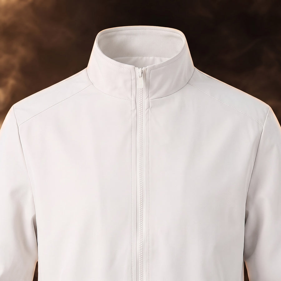 Ugo Lightweight Stand Collar Bomber Jacket for Men