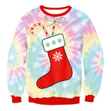 Pastel Tie-Dye Stocking