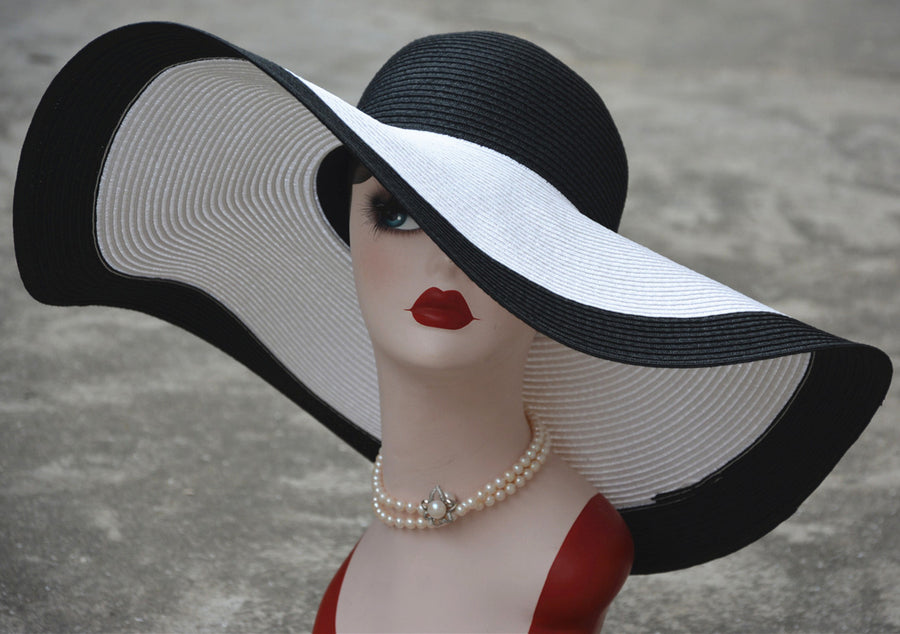 Nicoletta Wide Brim Straw Sun Hat for Women