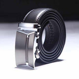 Black with Silver Buckle